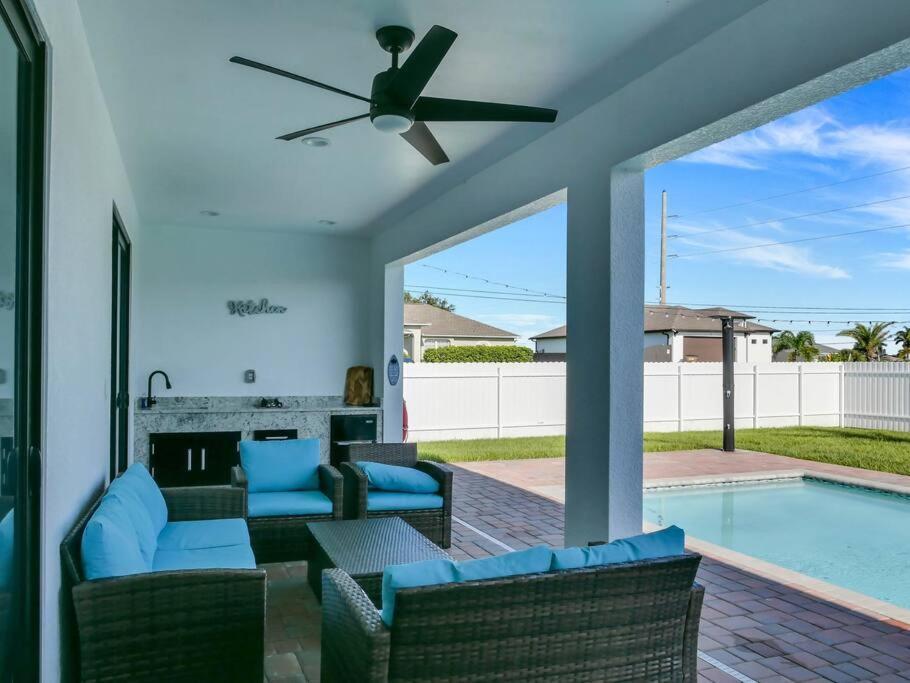 Casa Sevilla, Heated Pool, Sleeps 9, 4B3B Cape Coral Exteriér fotografie